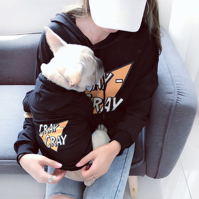 Cray Cray Hoodie | Small Dog | BLACK