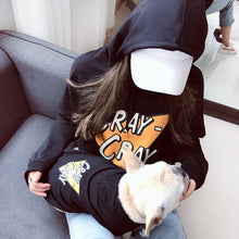 Load image into Gallery viewer, Cray Cray Hoodie | Small Dog | BLACK