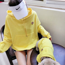 Load image into Gallery viewer, Love Hoodie | Small Dog | YELLOW