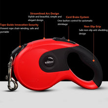 Load image into Gallery viewer, Auto Leash Grip | Dog | RED