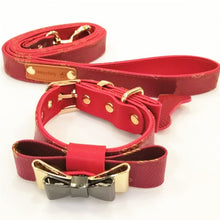 Load image into Gallery viewer, Leather Leash | Dog | RED